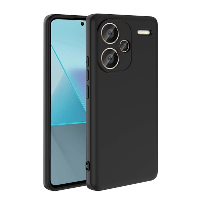 Xiaomi Redmi Note 13 Pro Plus 5G Case Zore Mara Lansman Cover Black