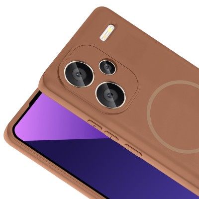 Xiaomi Redmi Note 13 Pro Plus 5G Case Zore Meta Cover with M-safe Charging Feature - 17