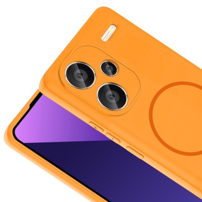 Xiaomi Redmi Note 13 Pro Plus 5G Case Zore Meta Cover with M-safe Charging Feature - 18