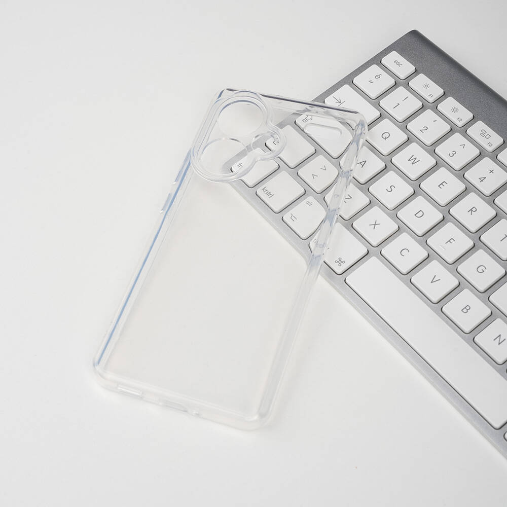 Xiaomi Redmi Note 13 Pro Plus 5G Kılıf Zore 2mm Anti Shock Silikon - Şeffaf