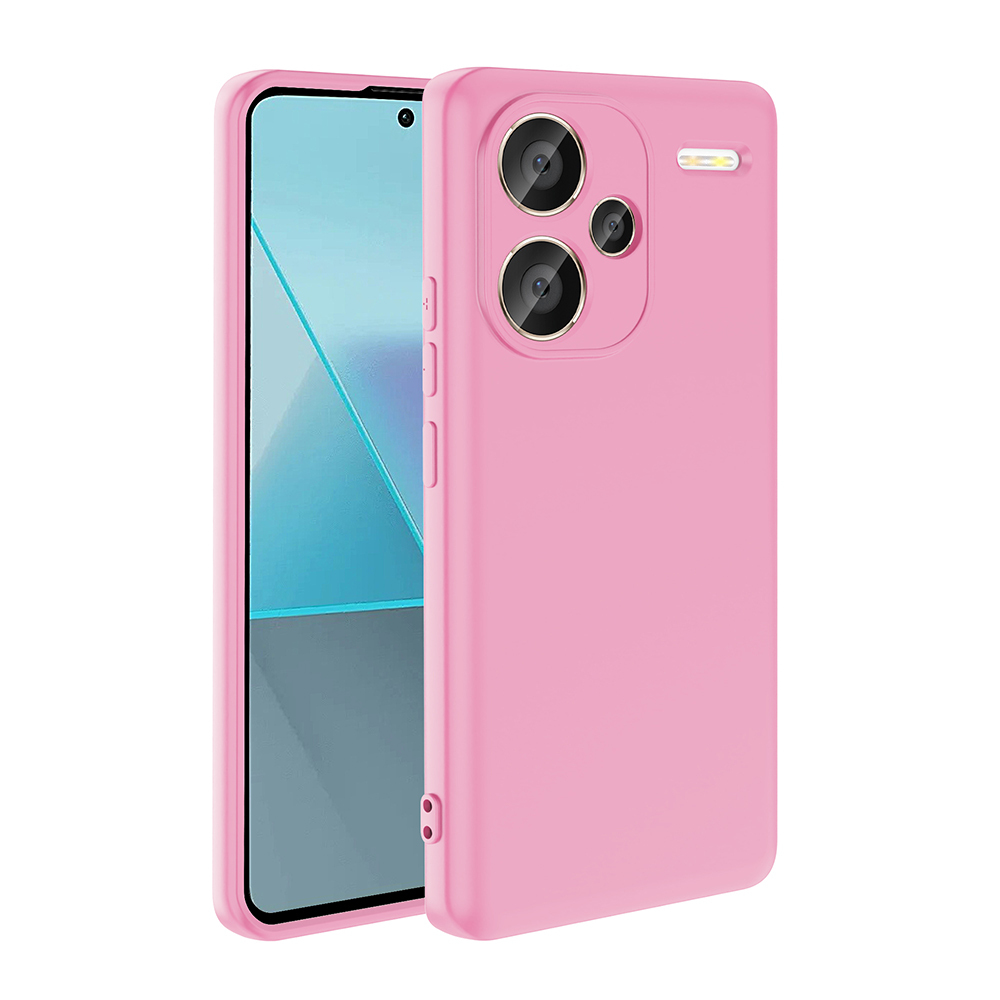 Xiaomi Redmi Note 13 Pro Plus 5G Kılıf Zore Mara Lansman Kapak - Pembe