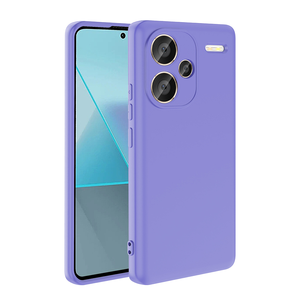Xiaomi Redmi Note 13 Pro Plus 5G Kılıf Zore Mara Lansman Kapak - Lila