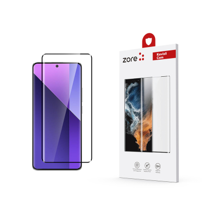 Xiaomi Redmi Note 13 Pro Plus 5G Zore Full Yapışkanlı Cam Ekran Koruyucu - Zore