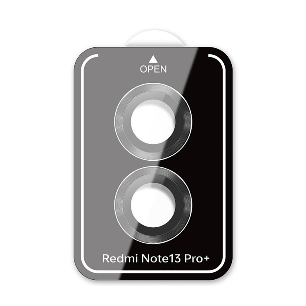 Xiaomi Redmi Note 13 Pro Plus 5G Zore Kamera Lens Koruyucu Cam Filmi - Siyah