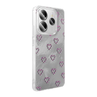 Xiaomi Redmi Note 14 4G Case Camera Protection Figured Zore Ponti Silicone Cover - 12