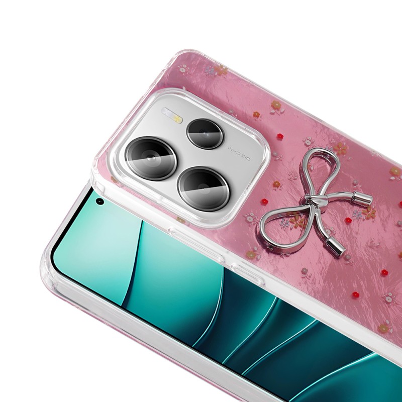 Xiaomi Redmi Note 14 4G Case Camera Protection Figured Zore Ponti Silicone Cover - 9