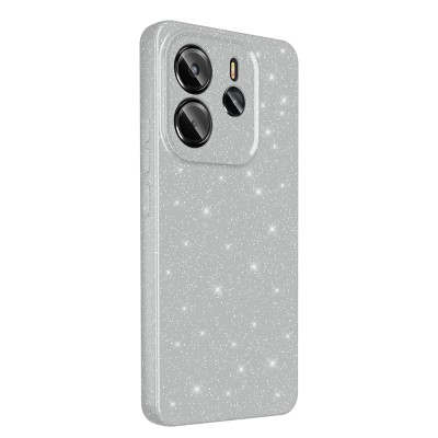 Xiaomi Redmi Note 14 4G Case Camera Protection Glitter Luxury Zore Koton Cover - 10