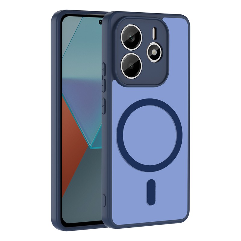 Xiaomi Redmi Note 14 4G Case M-safe Charging Feature Zore Ballet Flat Cover - 1