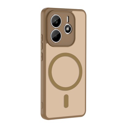 Xiaomi Redmi Note 14 4G Case M-safe Charging Feature Zore Ballet Flat Cover - 7