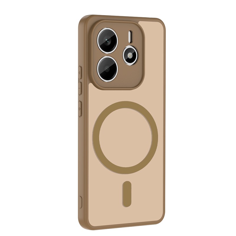 Xiaomi Redmi Note 14 4G Case M-safe Charging Feature Zore Ballet Flat Cover - 7