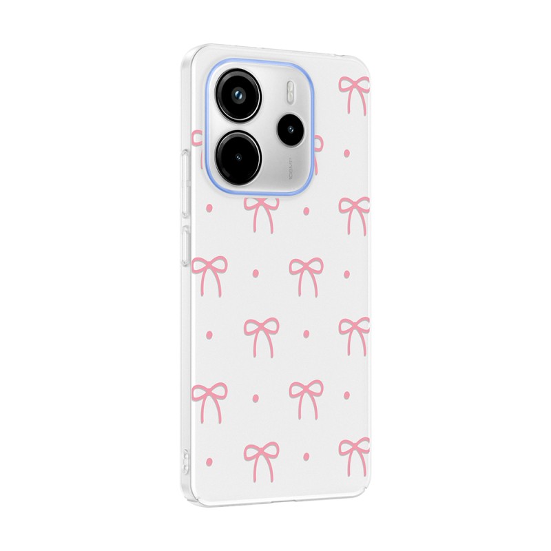 Xiaomi Redmi Note 14 4G Case with Camera Protector, Patterned Zore Clip Cover - 7