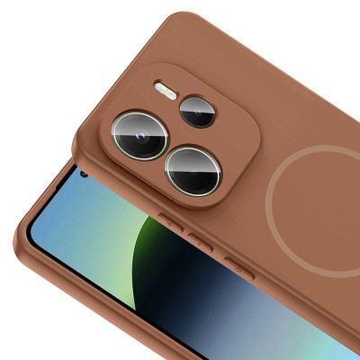 Xiaomi Redmi Note 14 4G Case Zore Meta Cover with M-safe Charging Feature - 17
