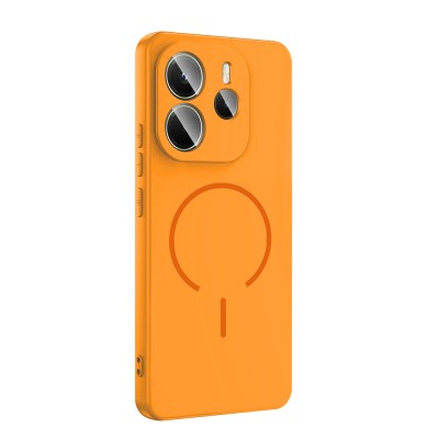 Xiaomi Redmi Note 14 4G Case Zore Meta Cover with M-safe Charging Feature - 11