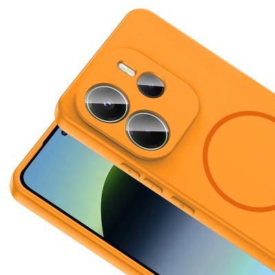 Xiaomi Redmi Note 14 4G Case Zore Meta Cover with M-safe Charging Feature - 18