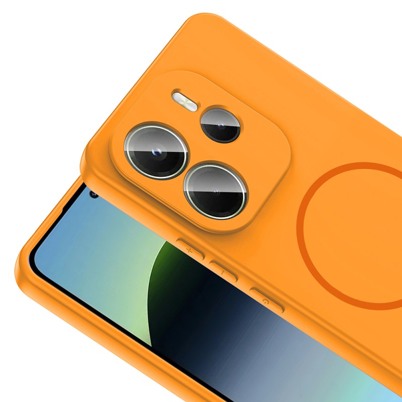 Xiaomi Redmi Note 14 4G Case Zore Meta Cover with M-safe Charging Feature - 18