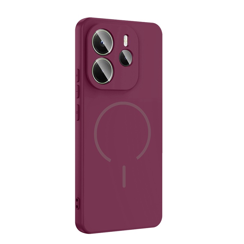 Xiaomi Redmi Note 14 4G Case Zore Meta Cover with M-safe Charging Feature - 13