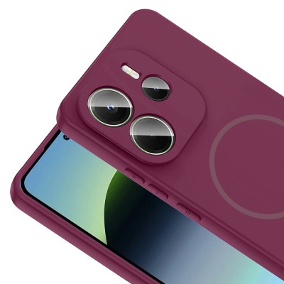 Xiaomi Redmi Note 14 4G Case Zore Meta Cover with M-safe Charging Feature - 20
