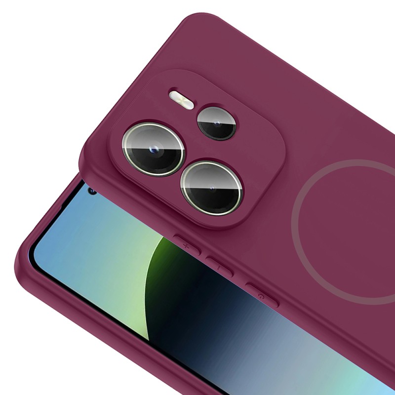 Xiaomi Redmi Note 14 4G Case Zore Meta Cover with M-safe Charging Feature - 20
