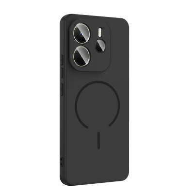 Xiaomi Redmi Note 14 4G Case Zore Meta Cover with M-safe Charging Feature - 15