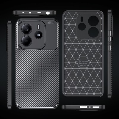 Xiaomi Redmi Note 14 4G Case Zore Negro Silicone Cover - 14
