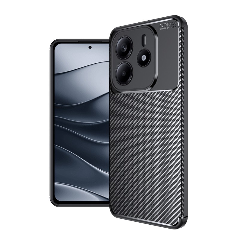 Xiaomi Redmi Note 14 4G Case Zore Negro Silicone Cover - 3