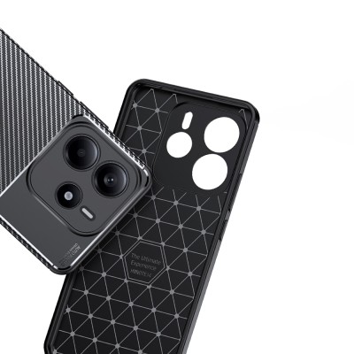 Xiaomi Redmi Note 14 4G Case Zore Negro Silicone Cover - 8
