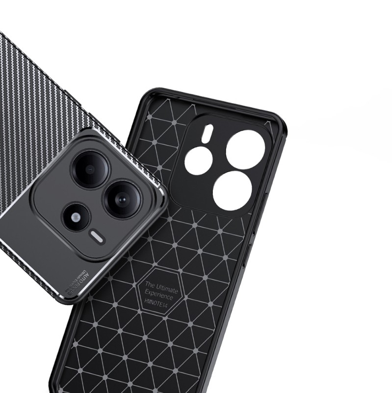 Xiaomi Redmi Note 14 4G Case Zore Negro Silicone Cover - 8