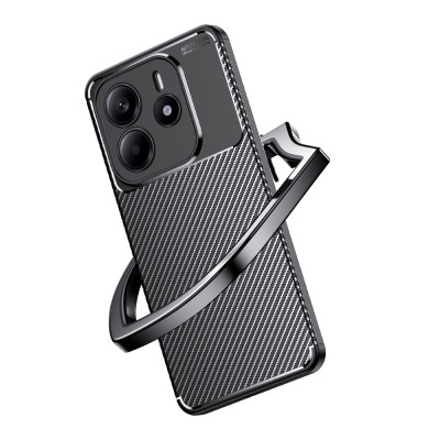 Xiaomi Redmi Note 14 4G Case Zore Negro Silicone Cover - 4