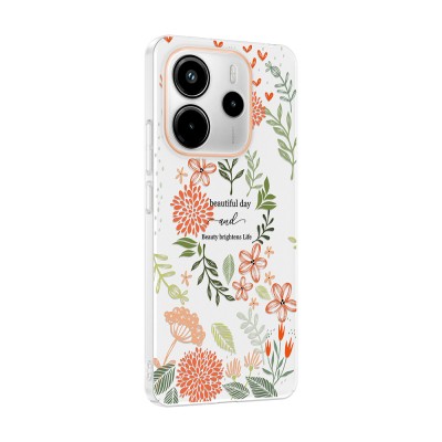 Xiaomi Redmi Note 14 4G Kılıf Kamera Korumalı Desenli Zore Klip Kapak - 8