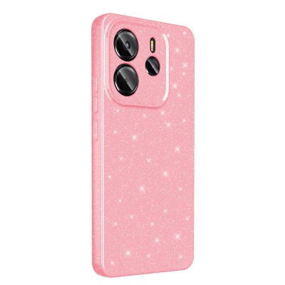 Xiaomi Redmi Note 14 4G Kılıf Kamera Korumalı Simli Lüks Zore Koton Kapak - 6