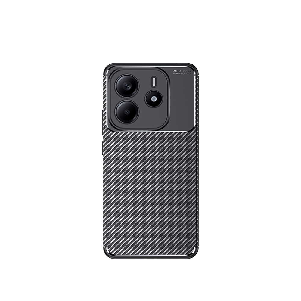 Xiaomi Redmi Note 14 4G Kılıf Zore Negro Silikon Kapak - Siyah