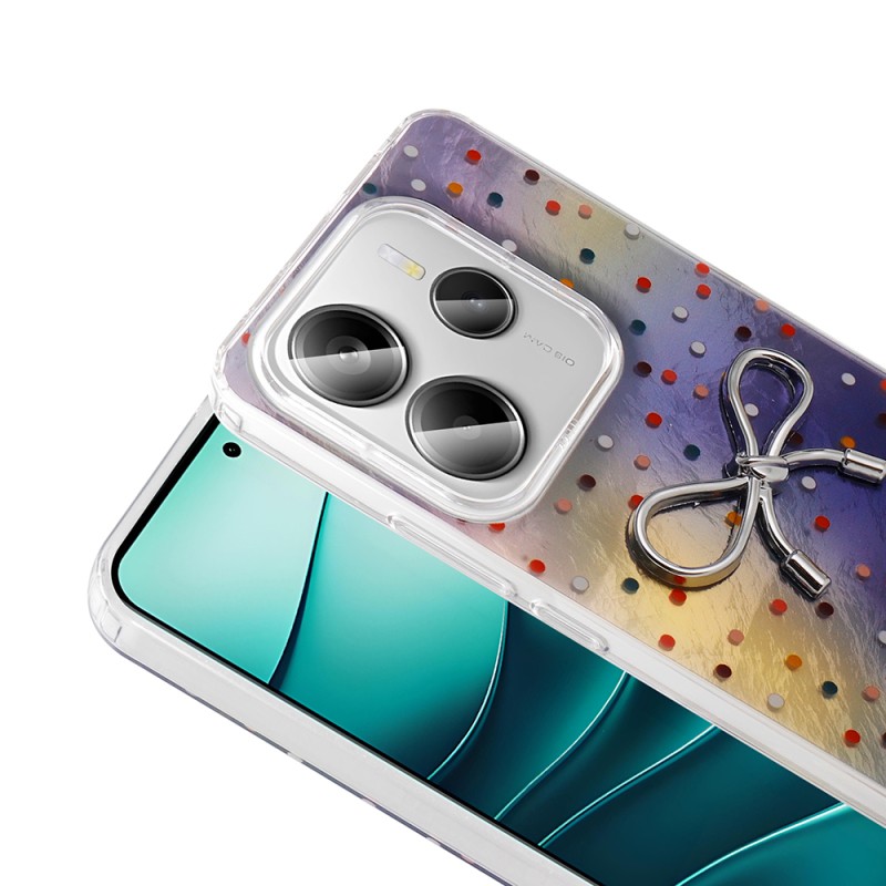 Xiaomi Redmi Note 14 5G Case Camera Protection Figured Zore Ponti Silicone Cover - 9