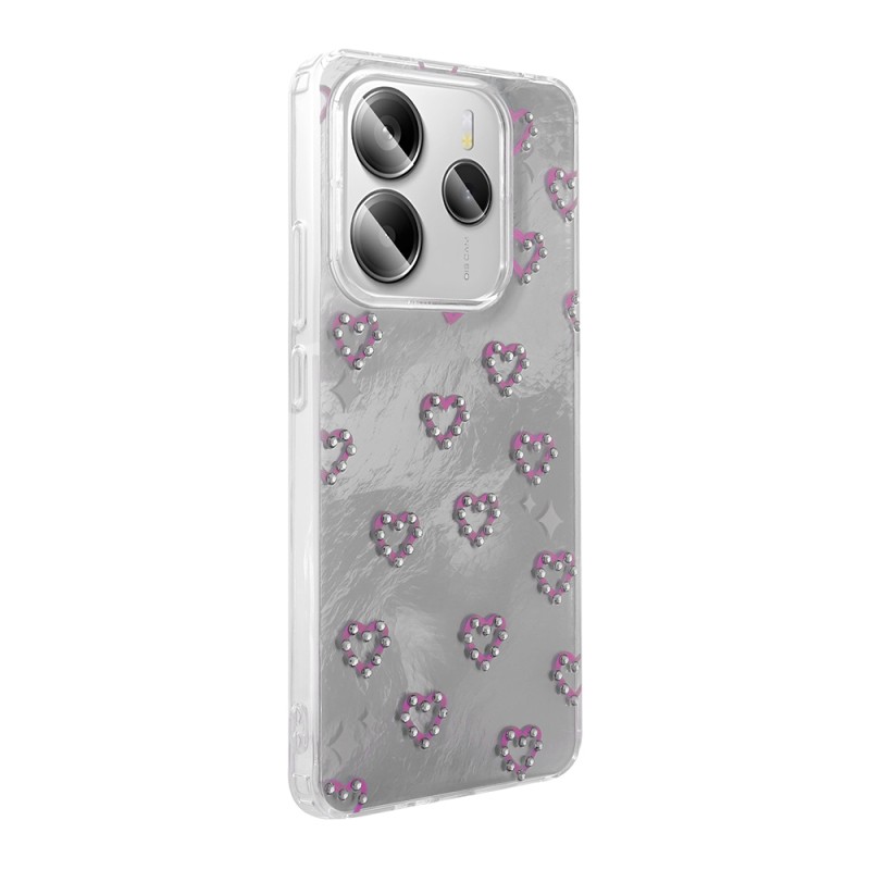 Xiaomi Redmi Note 14 5G Case Camera Protection Figured Zore Ponti Silicone Cover - 10