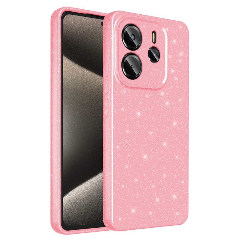 Xiaomi Redmi Note 14 5G Case Camera Protection Glitter Luxury Zore Koton Cover - 2
