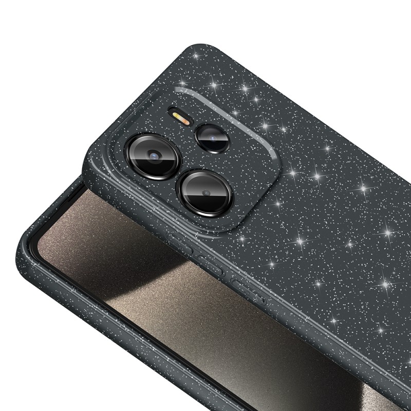 Xiaomi Redmi Note 14 5G Case Camera Protection Glitter Luxury Zore Koton Cover - 13