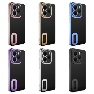 Xiaomi Redmi Note 14 5G Case Camera Protection Logo Showing Zore Omega Cover - 20