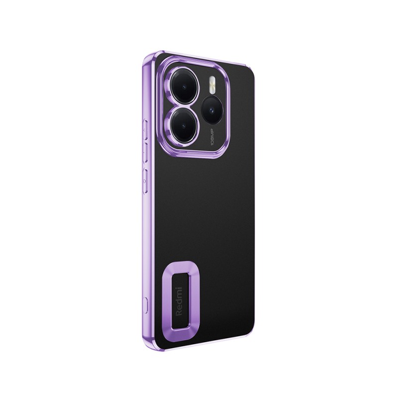 Xiaomi Redmi Note 14 5G Case Camera Protection Logo Showing Zore Omega Cover - 8