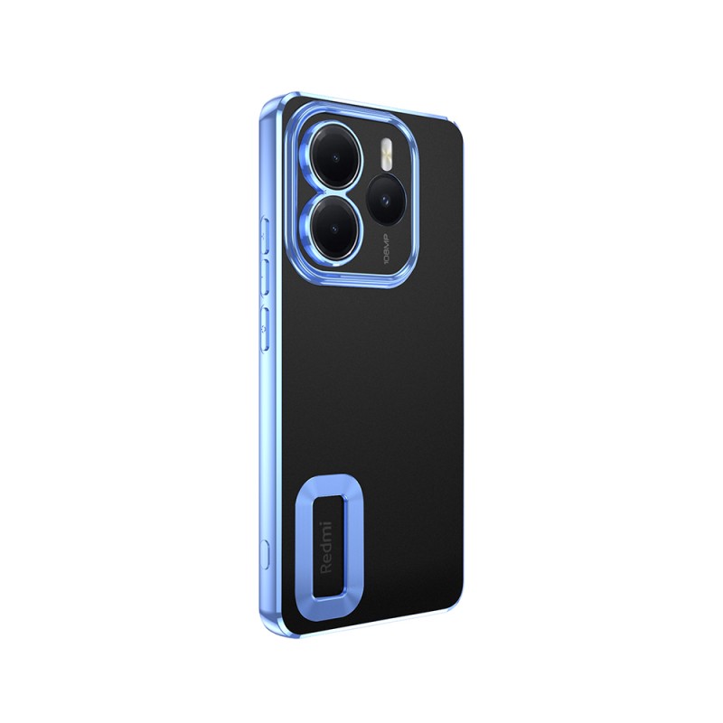 Xiaomi Redmi Note 14 5G Case Camera Protection Logo Showing Zore Omega Cover - 12