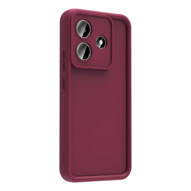 Xiaomi Redmi Note 14 5G Case Camera Protection Zore Ananas Cover - 12