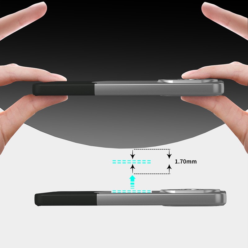 Xiaomi Redmi Note 14 5G Case Magnetic Zore Double Cover - 5