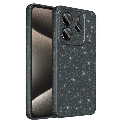 Xiaomi Redmi Note 14 5G Kılıf Kamera Korumalı Simli Lüks Zore Koton Kapak - 5