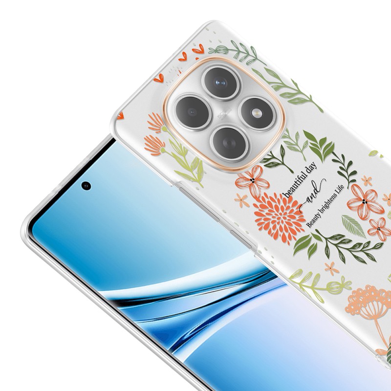Xiaomi Redmi Note 14 Pro 4G Case with Camera Protector, Patterned Zore Clip Cover - 12