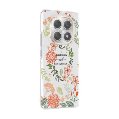 Xiaomi Redmi Note 14 Pro 4G Case with Camera Protector, Patterned Zore Clip Cover - 8