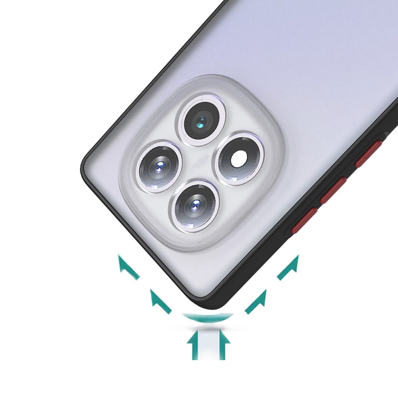 Xiaomi Redmi Note 14 Pro 4G Case Zore Hux Cover - 5