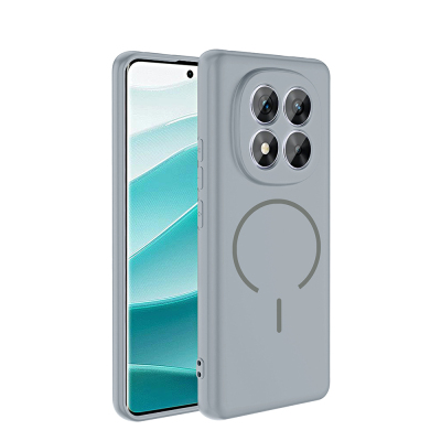 Xiaomi Redmi Note 14 Pro 4G Case Zore Meta Cover with M-safe Charging Feature - Zore