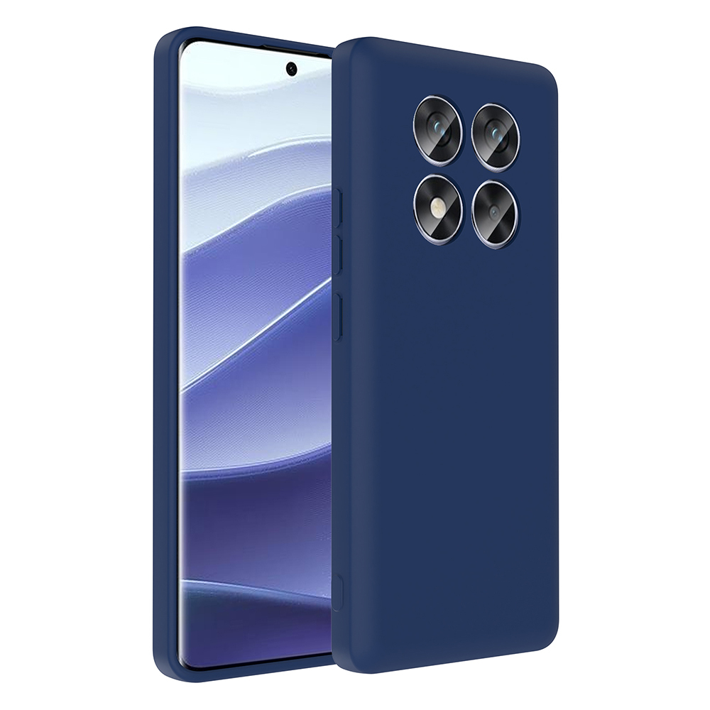Redmi Note 14 Pro 4G Kılıf Kamera Korumalı Kartlık Hazneli NXXA Vitra Kapak - Lacivert