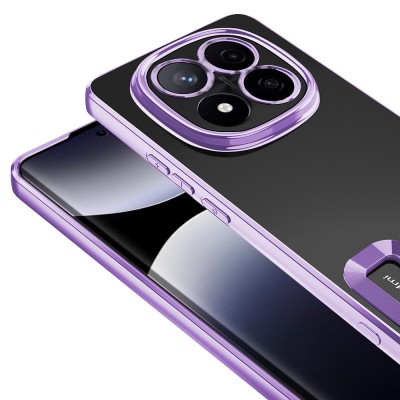 Xiaomi Redmi Note 14 Pro 4G Kılıf Kamera Korumalı Logo Gösteren Zore Omega Kapak - 13