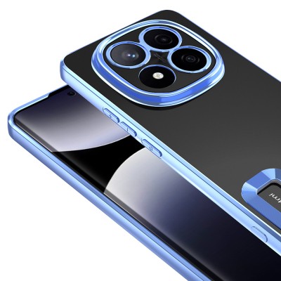 Xiaomi Redmi Note 14 Pro 4G Kılıf Kamera Korumalı Logo Gösteren Zore Omega Kapak - 9
