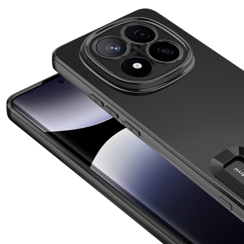 Xiaomi Redmi Note 14 Pro 4G Kılıf Kamera Korumalı Logo Gösteren Zore Omega Kapak - 19