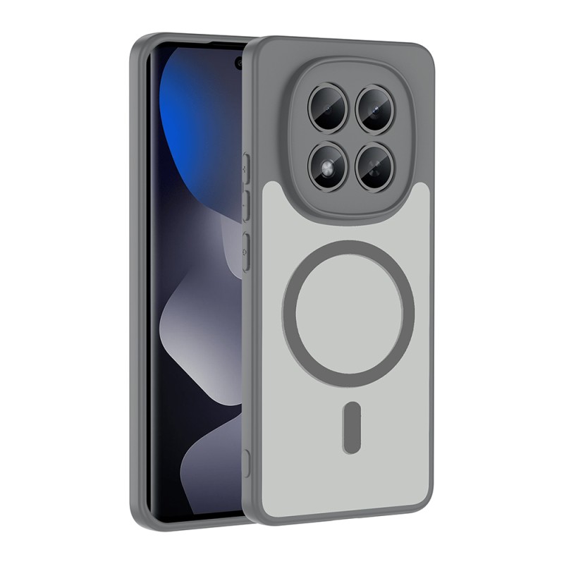 Xiaomi Redmi Note 14 Pro 4G Kılıf M-safe Şarj Özellikli Zore Babet Kapak - 4
